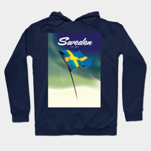 Sweden Travel poster Hoodie